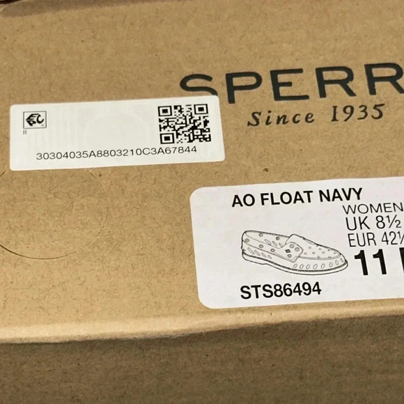 NWT SPERRY top sider Women’s navy AO float shoe size 11m - Picture 12 of 13